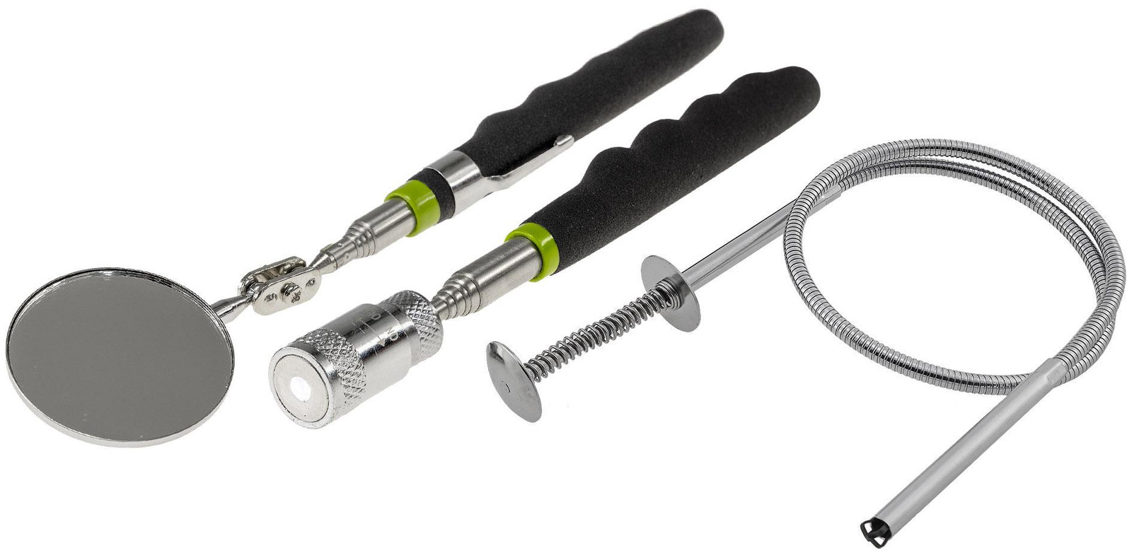 Chilitec Telescoop-gereedschapset met 3-in-1 LED-spiegel, magneet en flexibele grijper