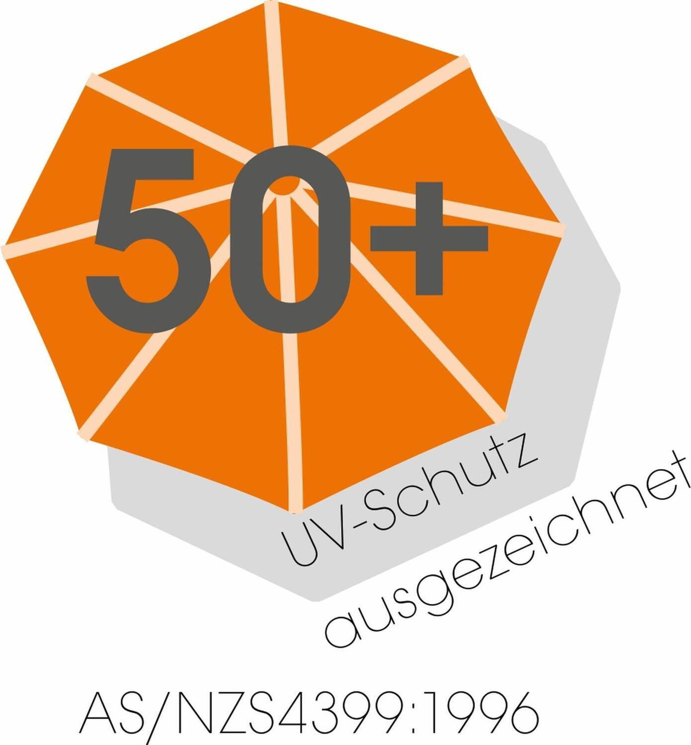 Ampelschirm Rhodos 300x300/8 quadratisch, ca. 300 x 300 cm, Farbe:anthrazit