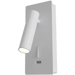 Technical Wandleuchte Mirax Metall Weiß C041WL-L3W3K mit IP 20