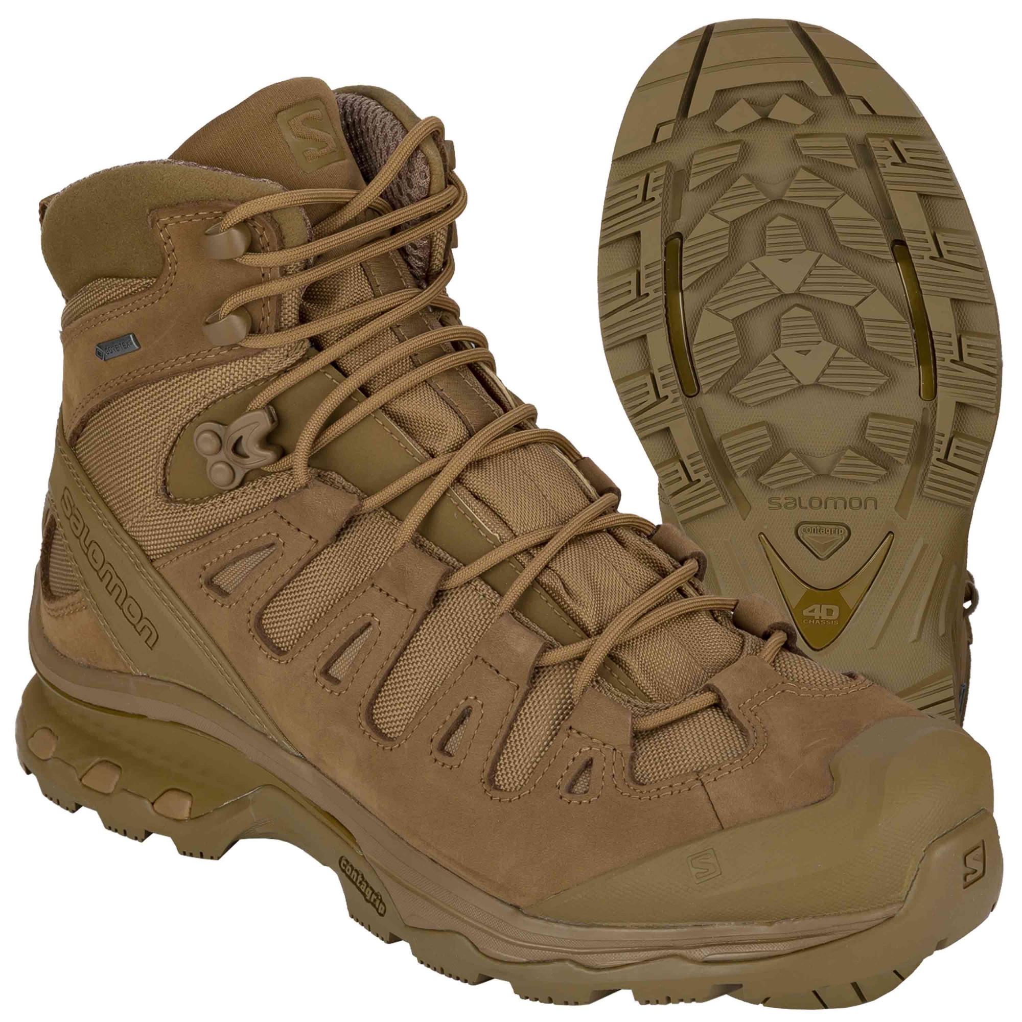 Salomon Stiefel Quest 4D GTX Forces 2 coyote : 10.5