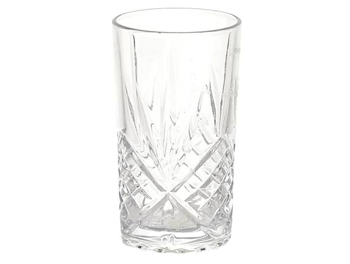 COOK CONCEPT Lot de 4 Verres à Cocktail 300 ml en Verre Transparent Raffiné Lot de 4\, verre transparent\, contenance 300 ml\, cocktails jus smoothies\, design raffiné\, événements festifs\, lave-vaisselle