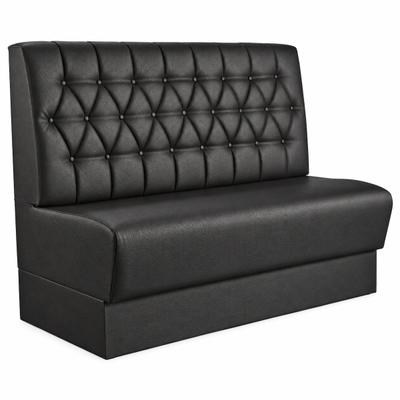 RIVOR Möbel Dinerbank Elegance 130 cm Kunstleder Gibson Schwarz 9070