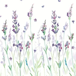 240x PAPER + DESIGN Tissue-Serviette 33 x 33 cm Lavendream 3-lagig