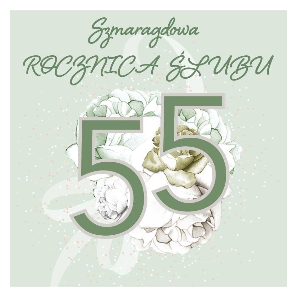 Teka Swarovski Quadratische Karte CL4413 Hochzeitstag 55 (47995846)