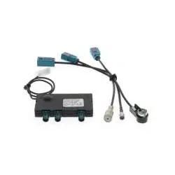 Dietz 41122 Profi DAB-DAB+/ FM Splitter - ISO Stecker - ISO Buchse - SMB Buchse