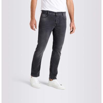 Straight-Jeans MAC "Jog´n Jeans", Herren, Gr. 33, Länge 34, grau (grau used), Denim/Jeans, Obermaterial: 90% Baumwolle, 8% Polyester, 2% Elasthan, unifarben, regular fit lang, Jeans Straight-Jeans, im Five-Pocket Style