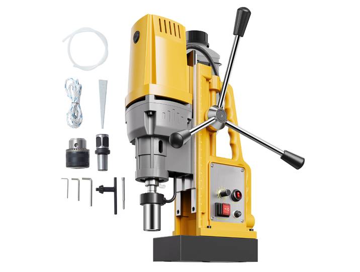 SucceBuy perceuse magnétique alésage diamètre Portable électrique Mag perceuse presse perceuse Surface métallique amélioration industrielle