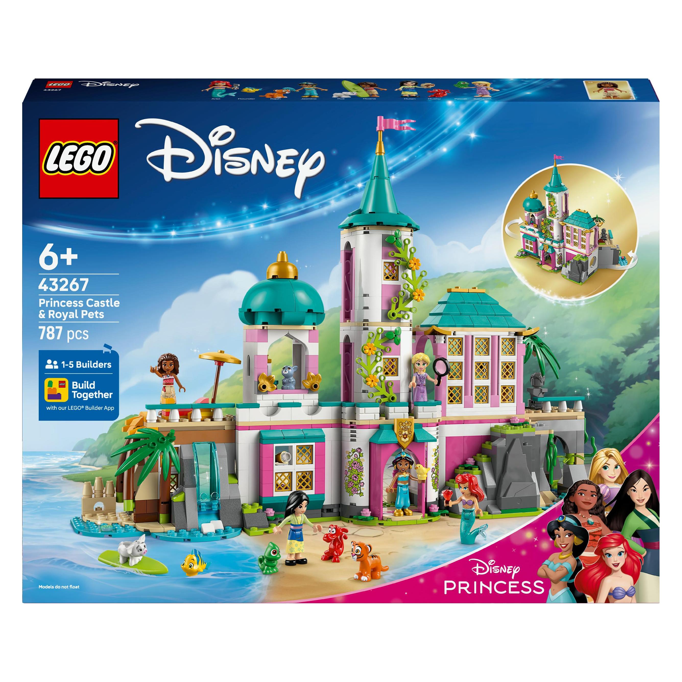 LEGO Prinzessinnenschloss mit Haustieren (43267)