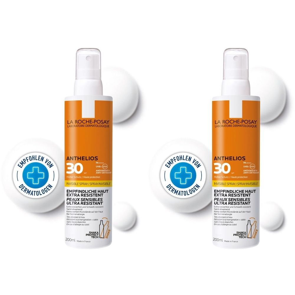 Roche-Posay Anthelios Invisible Spray LSF 30 2x 2x200 ml