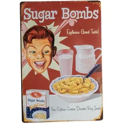 Trick or Treat Studios, Wandschild, Fallout panneau métal Sugar Bombs