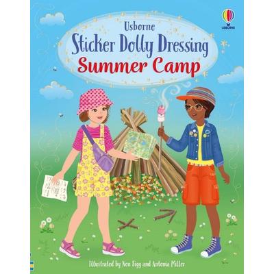 Sticker Dolly Dressing Summer Camp, Taschenbuch von Fiona Watt, Usborne, 978-1-80507-246-1
