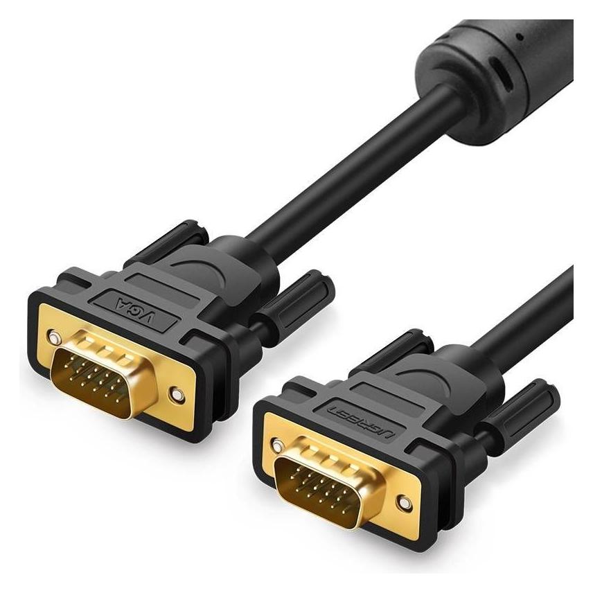 Ugreen - Video Cable VG101 (11632) - VGA Male to VGA Male, 5m - Black (5 m) (49678138)
