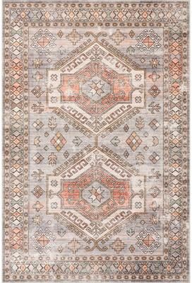 Nuloom Benoite Splashguard Medallion Machine Washable Area Rug
