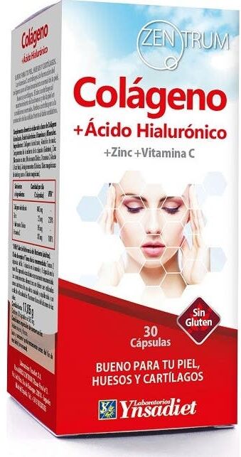 Zentrum Ácido Hialurónico Colágeno 30 caps