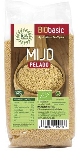 Sol Natural Mijo Pelado Bio 500 gr 500 gr