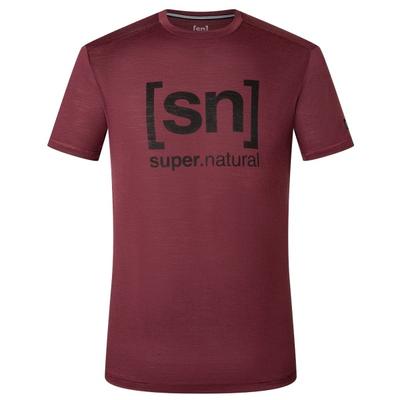 super.natural - Logo Tee - T-Shirt Gr S rot