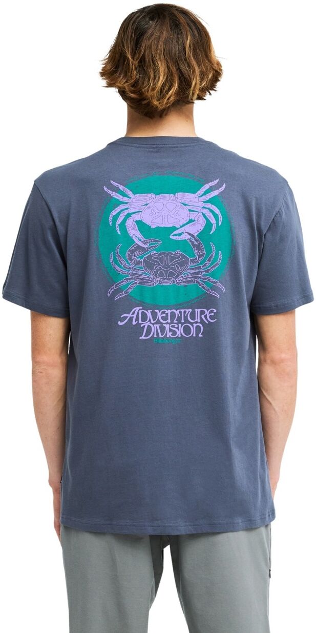 T-Shirt BILLABONG "Fauna", Herren, Gr. L, blau (ombre blau), Obermaterial: 100% Baumwolle., Shirts T-Shirt
