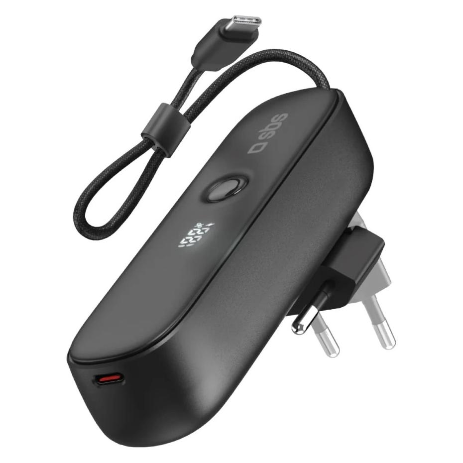 SBS Powerbank (5000 mAh, 20 W, 18 Wh) (TETRBB5000PD20)