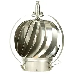 ASTEC Aspiromat Schornsteinaufsatz AirTwister T400 180 mm Ø Zugverstärker