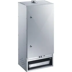 Peetz Alu-Räucherofen 630 -  20 Fische liegend oder hängend oder ca. 20 Aale,silber,