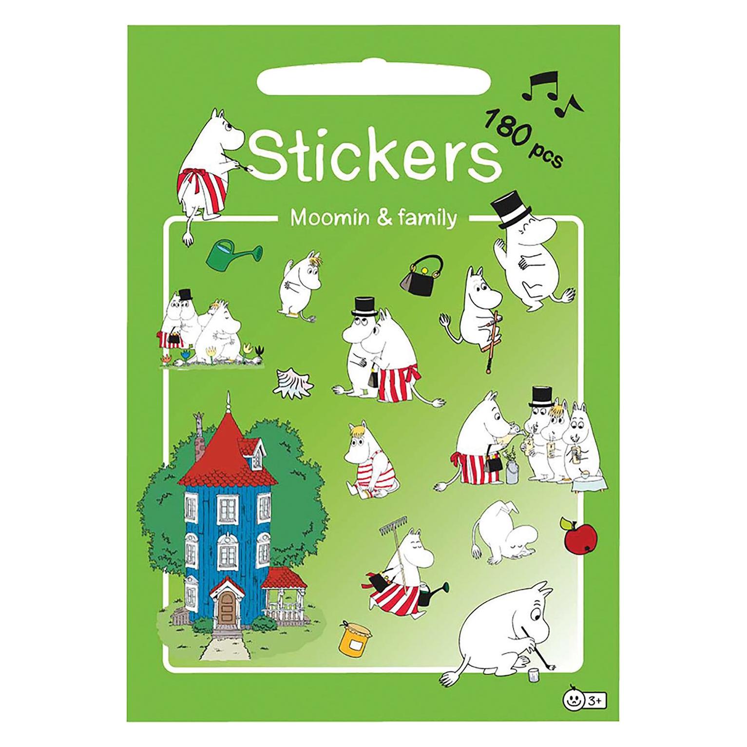 Barbo Toys Moomin (180 Sticker) (7121)