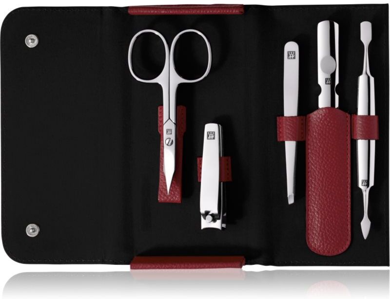 Zwilling Classic Inox kit manucure + trousse en cuir
