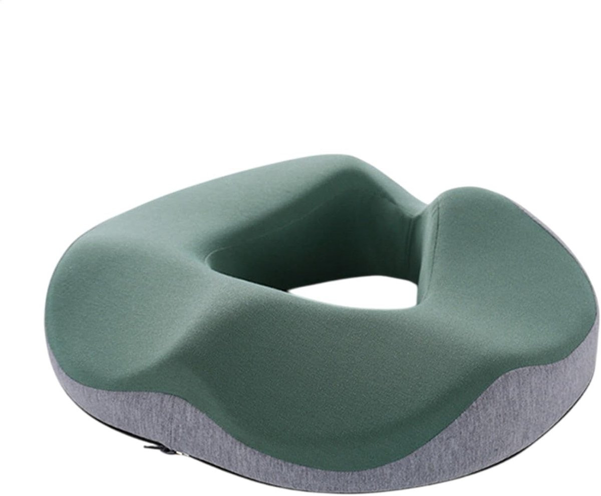 Ergonomisch donutvormig zitkussen voor volwassenen met hol ontwerp en antislip onderzijde
