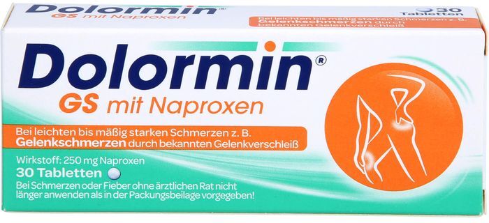 Kenvue Germany GmbH (OTC) DOLORMIN GS mit Naproxen Tabletten 30 St.