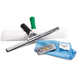Unger AKG14 PRO Window Cleaning 4in1 Advanced Kit Glasset optimales Preis-Leistungs-Werkzeug, perfe, Reinigungsutensil