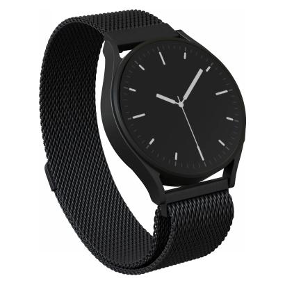 Burga Metall-Mesh-Armband - 22 mm Uhrenarmband (22 mm, Metall-Mesh-Armband) (Metal_WTCH_Black_22mm)