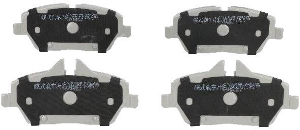 ASHIKA 50-00-0108 Brake pad set