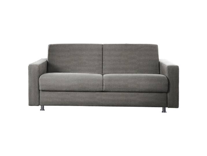 Bali Schlafsofa, Grau, Metall, 195x84x100 cm, Textiles Vertrauen - Oeko-Tex®, Typenauswahl, Fussart wählbar, Lederauswahl, Stoffauswahl, Armteilvarianten, Hocker erhältlich, Wohnzimmer, Sofas & Couches, Schlafsofas
