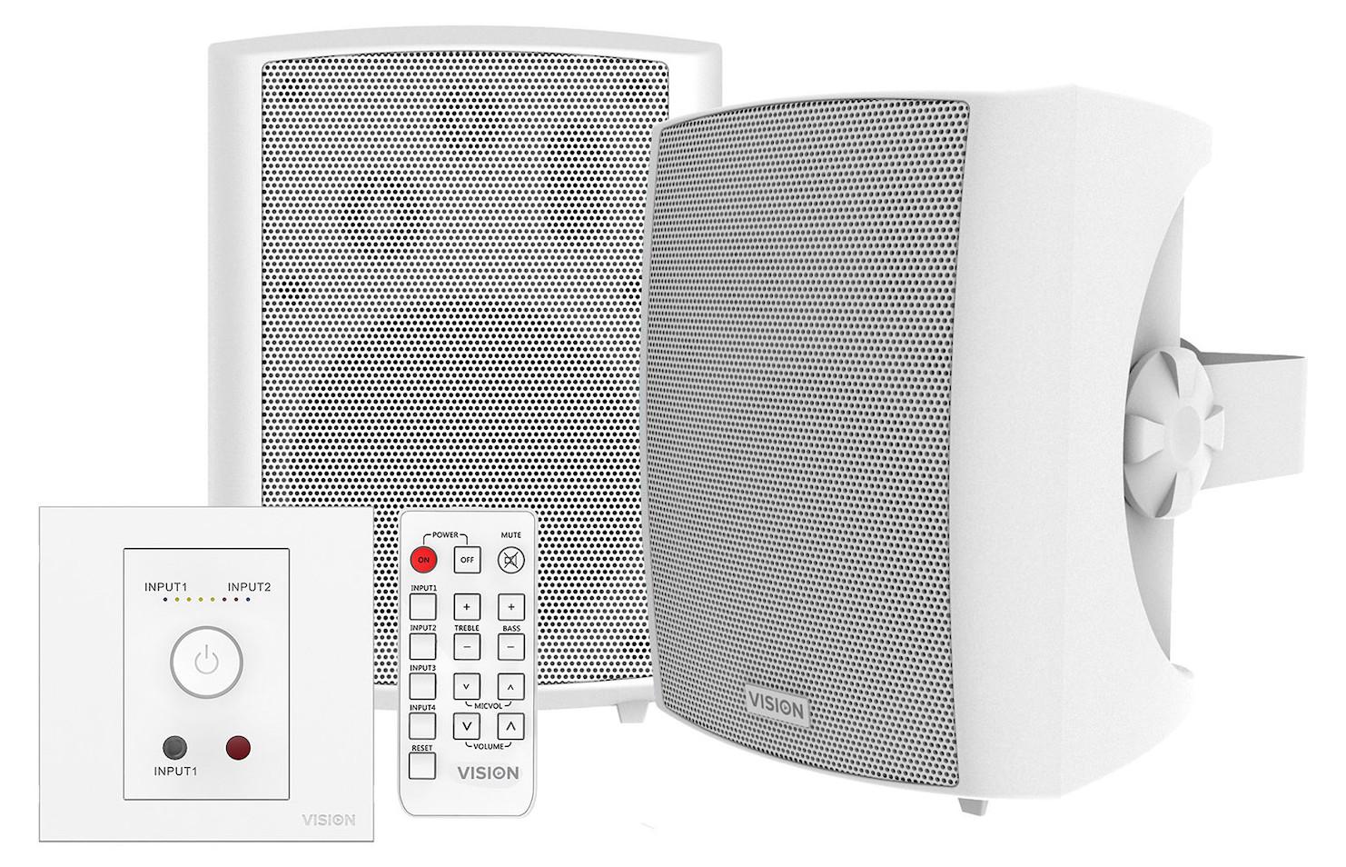 Vision Techconnect SP-1800+TC3-AMP - Audiosystem - 50 Watt (Gesamt)