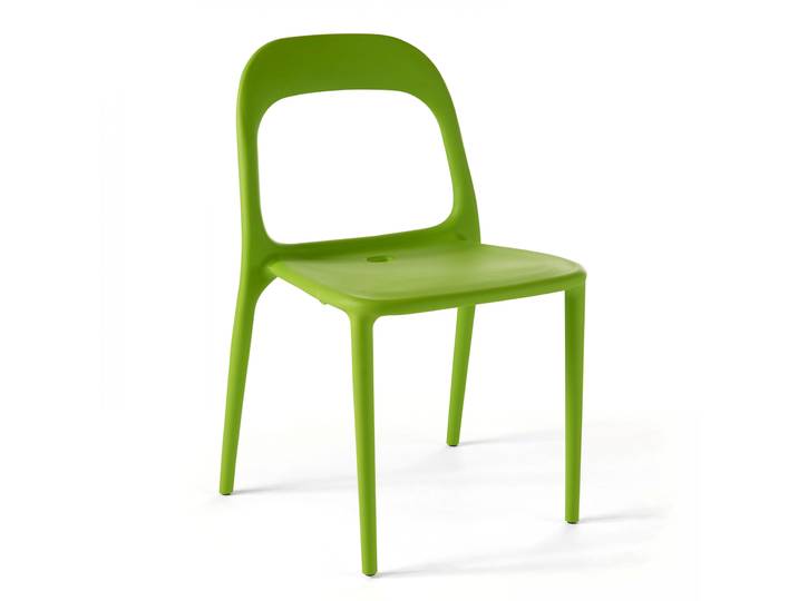 Oviala - Chaise de jardin en plastique design