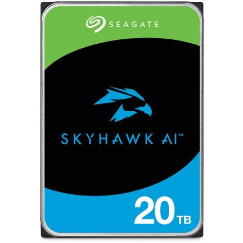 20TB Seagate Surveillance Video Optimized AI Skyhawk HDD SATA 6Gb/s 512MB cache 3.5inch CMR Helium