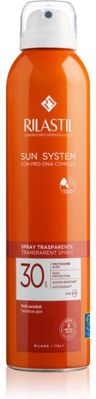 Rilastil Sun System spray solaire transparent SPF 30 200 ml