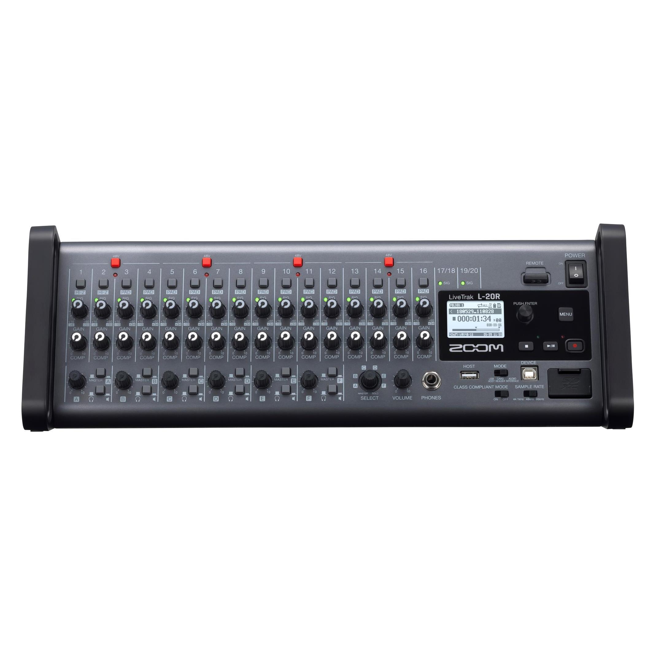Zoom L-20R LiveTrak (Studio- und Livemixer) (L-20R)