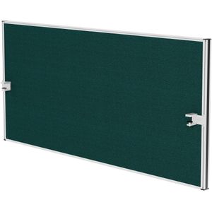 Böttcher-AG Tischtrennwand Frame, grün, Akustik-Trennwand mit Stoffbezug, 200 x 60cm