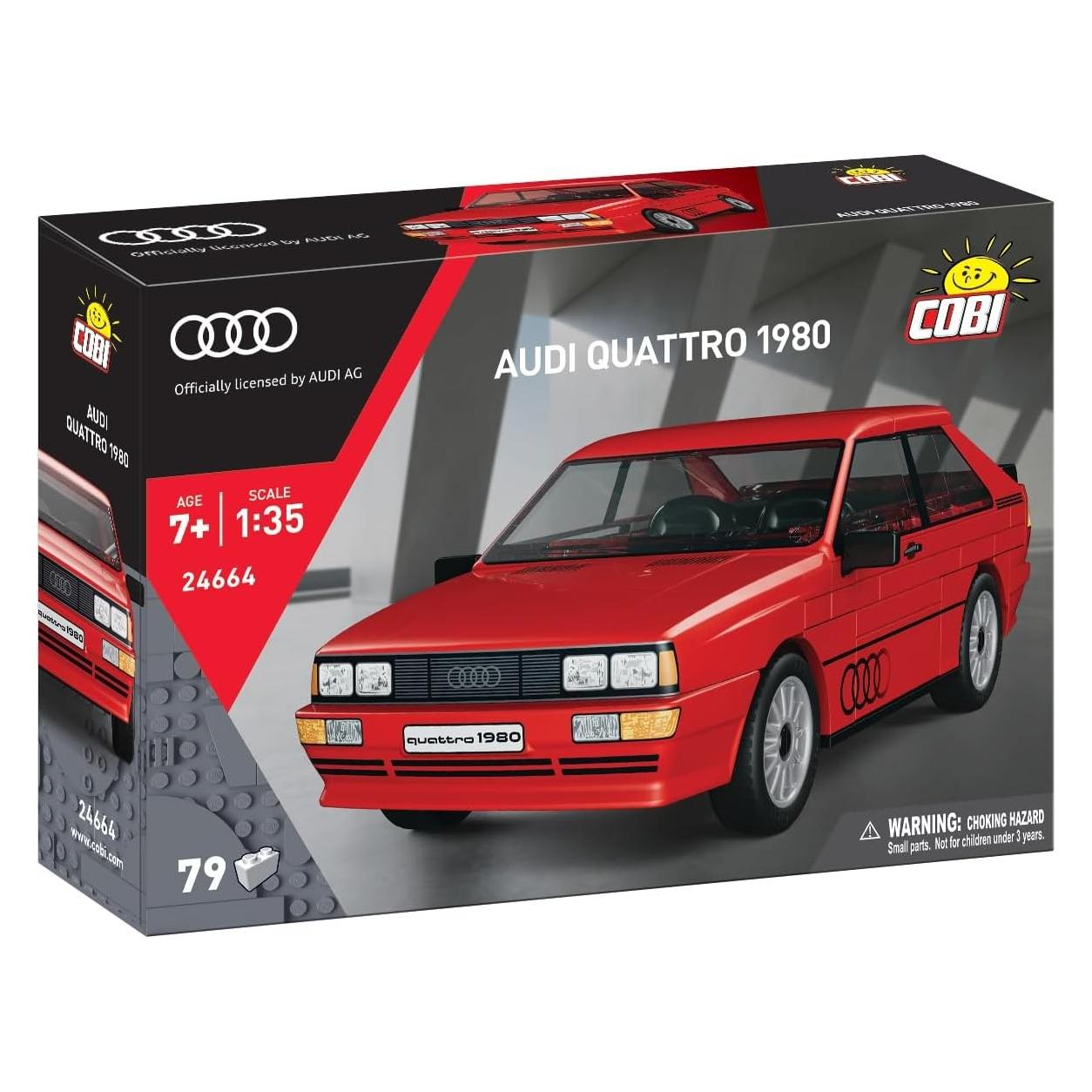 Cobi 88 PCS AUDI /24664/ QUATTRO RED (COBI-24664)