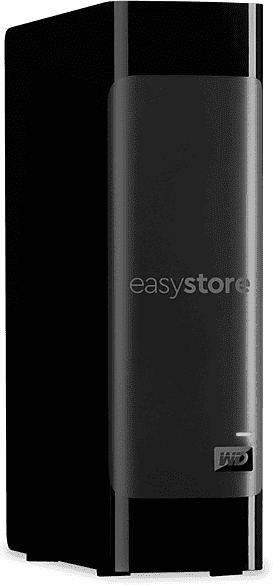 Disco duro externo 18TB - Western Digital WD Easystore Desktop, Sobremesa, HDD, USB 3.2, Copia de seguridad, 3.5", Negro