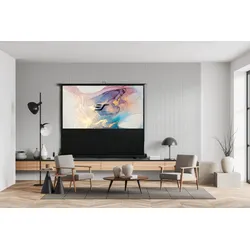 ezCinema – Mobile Leinwände-EZ CINEMA - Portable Projection Screens by Elite Screens-Elite Screens, Beamer Leinwand, Projektionsleinwand, Heimkino MaxWhite / Klassisch (4:3) / 135" (274 x 206 cm)