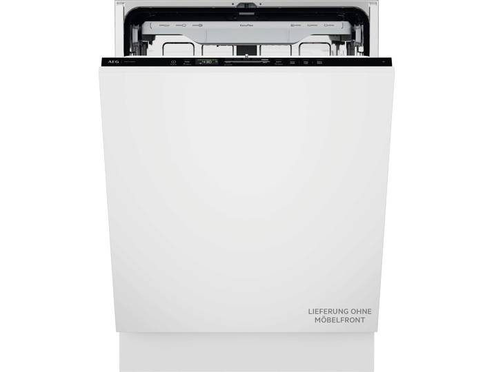 AEG vollintegrierbarer Geschirrspüler GI8700B2SO , Energieeffizienz: B, schwarz, B:59,6cm H:86,5cm T:55cm, Geschirrspüler, Spülmaschine mit 5 cm mehr Innenraum passt unter 90 cm-Arbeitsplatte, vollintegrierbarer Geschirrspüler