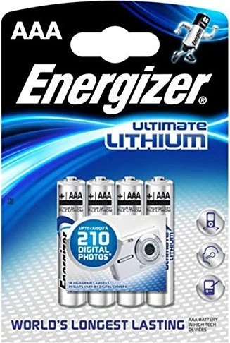 Energizer Batterie Ultimate Lithium Mignon AAA L92 1,5V 4St.
