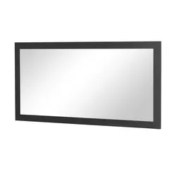 Spiegel  Paris , grau , Glas,Aluminium,Holzwerkstoff , Maße (cm): B: 120,6 H: 60,2 T: 2.5