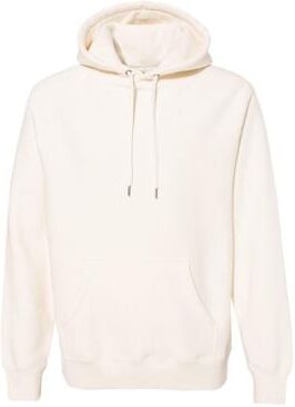 Independent Trading Co. IND5000P Legend Premium Heavyweight Cross-Grain Hooded Sweatshirt in Bone size XL   Cotton/Polyester Blend