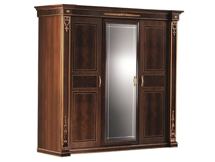 Xlmoebel Kleiderschrank Design Möbel aus Holz für das Schlafzimmer (Kleiderschrank, 1-St., Kleiderschrank) Made in Europa