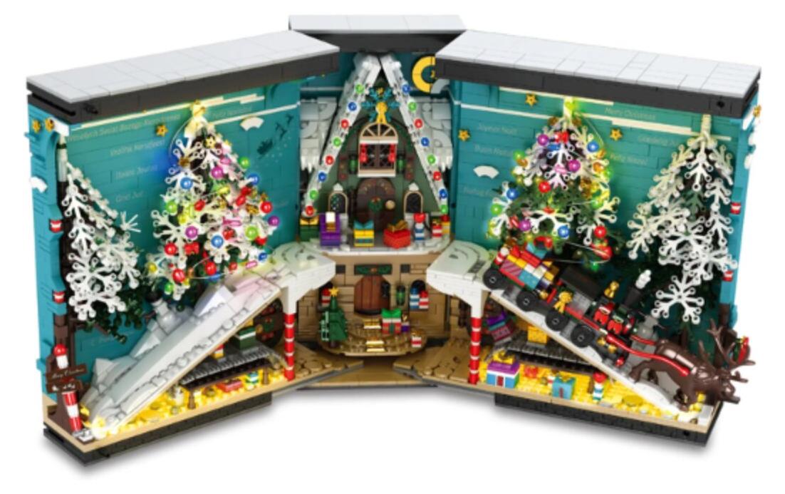 Reobrix 66033 Weihnachtsbuch Klemmbaustein Displaymodell 3260 Teile
