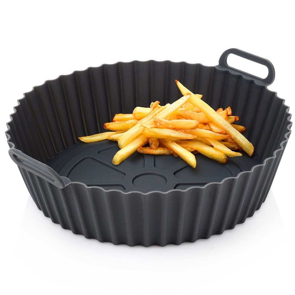 Orion Siliconen inzetstuk voor heteluchtfriteuse, bakvorm 20 cm