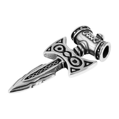 Kettenanhänger ADELIA´S "Anhänger aus Edelstahl", silber, Schmuckanhänger, Damen, Edelstahl, Kettenanhänger, Zum Verschenken – ideal zum Jubiläum