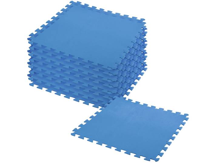 Pool-Unterlage, 9 Stück, Unterlegmatten, je 50 x 50 cm